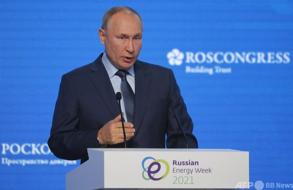 ロシア、2060年までに炭素排出実質ゼロへ プーチン氏表明