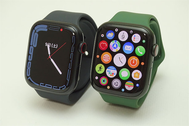 Apple Watch Series 7ハンズオン　耐久性能向上、急速充電対応に