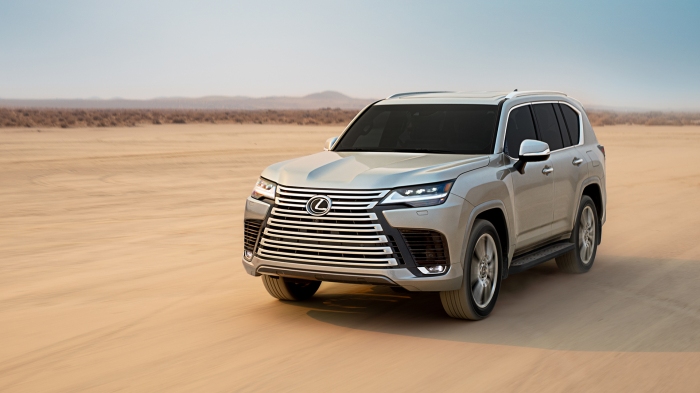 レクサス、SUV「LX」の新型を中東で世界初公開　日本発売は2022年初頭