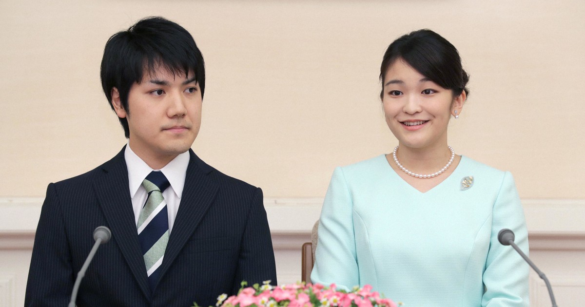 眞子さまと小室圭さんの結婚会見、2人で出席　東京都内で26日