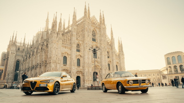 アルファロメオ『GT1300ジュニア』にインスパイア、ジュリア と ステルヴィオ に欧州で限定車