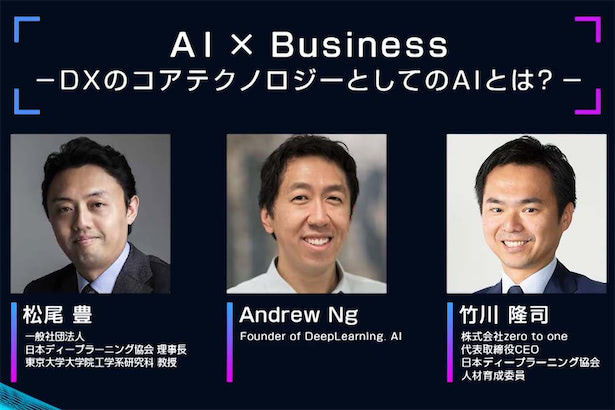 「AI x Business」 DXのコアテクノロジーとしてのAIとは？