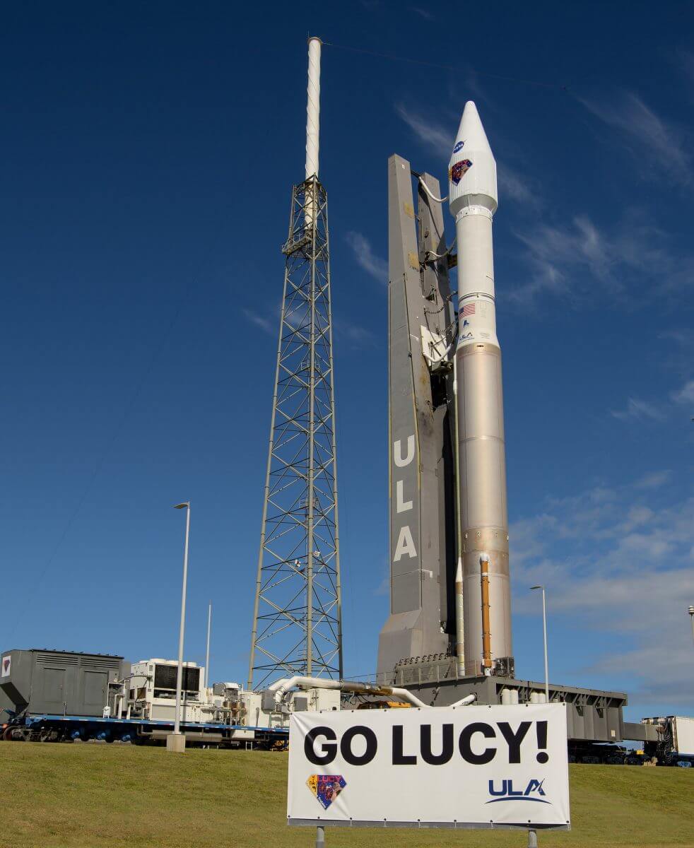 NASA探査機「ルーシー」10月16日打ち上げ予定、木星トロヤ群小惑星に初接近