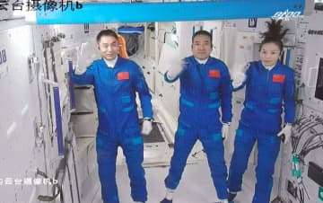 中国、宇宙長期滞在を開始　ステーションの建設加速