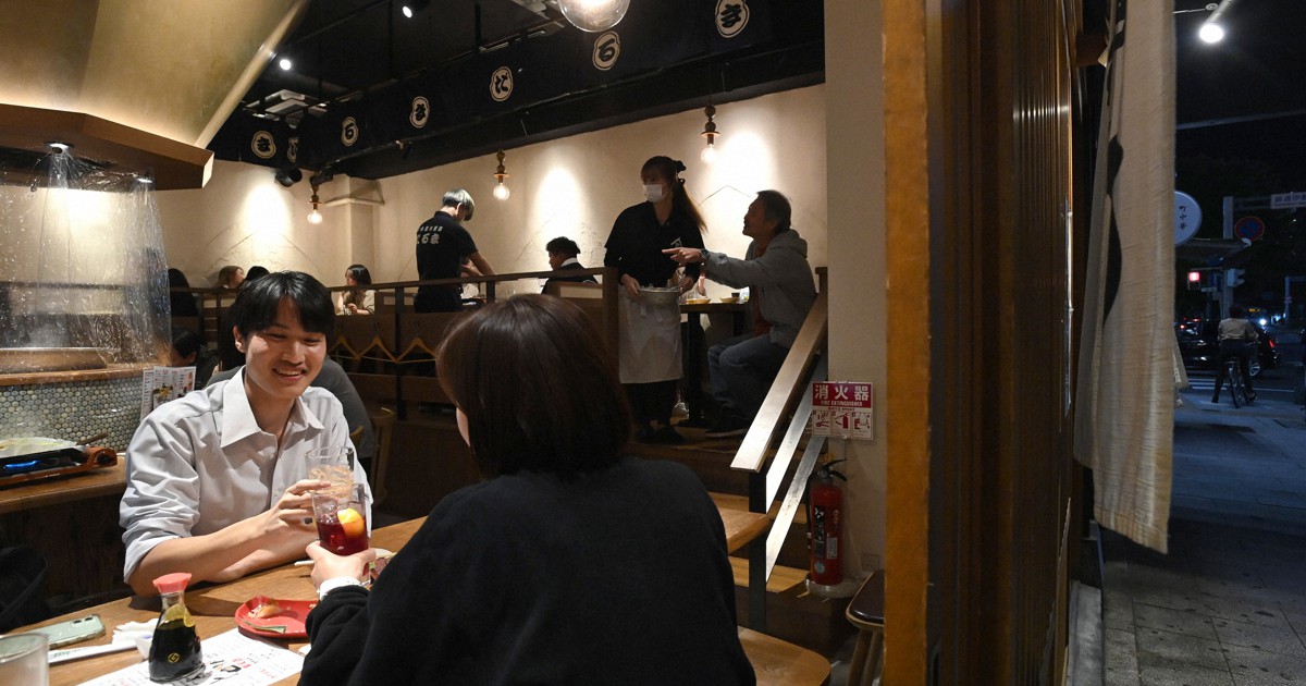 名古屋の居酒屋に客戻る　愛知県、飲食店の時短要請を解除