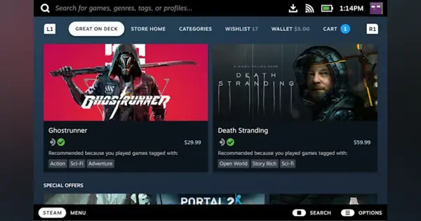 Valve、ゲームがSteam Deckで遊べるかを確認できる検証プログラムを発表