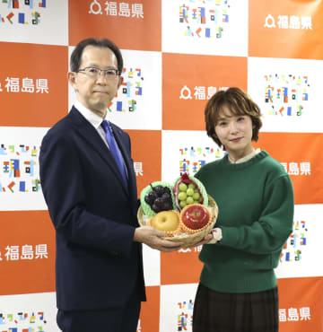 松岡茉優さんが福島県知事訪問　「知らなかった大使」の活動報告