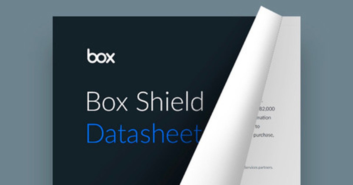 Box、セキュリティツール「Box Shield」のマルウェア対策機能を強化