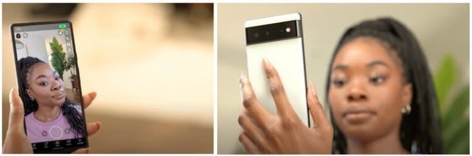 Google Pixel 6に「Quick Tap to Snap」が搭載 ロック画面上でSnapchatカメラが使用可能に