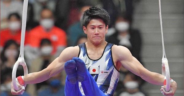東京五輪金の橋本大輝が銀メダル　世界体操・個人総合