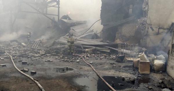 ロシアで火薬工場爆発　少なくとも16人死亡　西部リャザン州