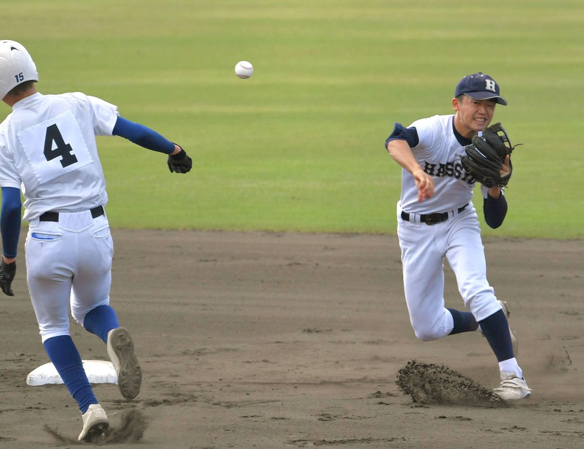 八幡商は和歌山東に敗れる　秋季近畿高校野球大会1回戦