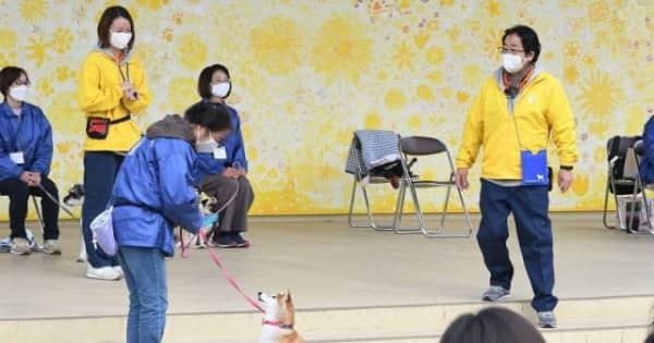 ペットのしつけ方 理解深める　岡山で県動物愛護フェス