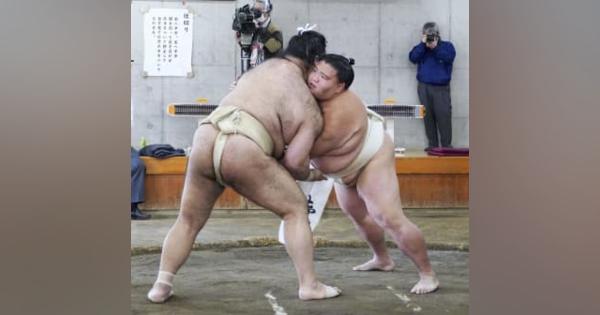 大相撲九州場所へ合同稽古始まる　横綱照ノ富士や両大関は不参加