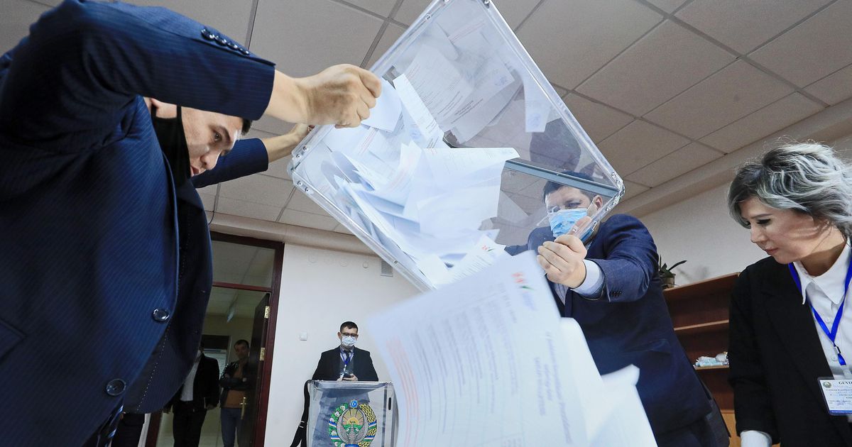 ウズベクで大統領選　現職の再選確実