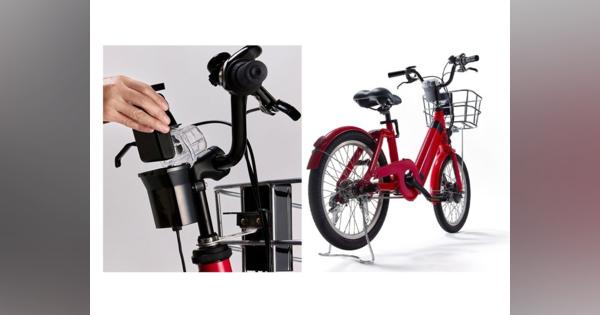 ホンダがモバイルバッテリーをシェアサイクルに活用、電動自転車の「電池切れ」解消へ
