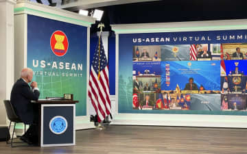 米、ASEANに1億ドル支援　バイデン氏が首脳会議に出席