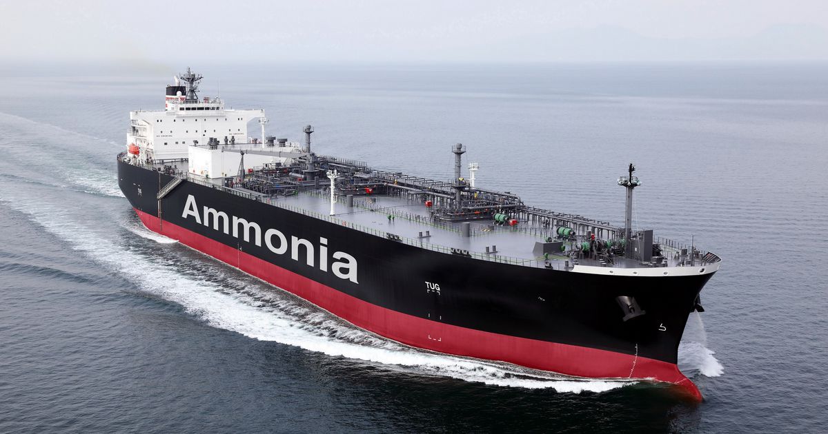 【経済インサイド】中韓勢に先行へ　オールジャパンでアンモニア燃料船開発
