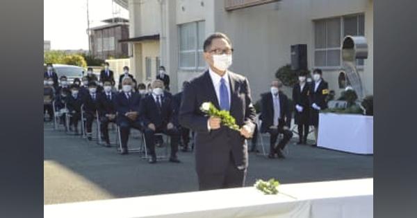 豊田氏「日本のものづくり守る」　トヨタ創始者顕彰祭で強調、静岡