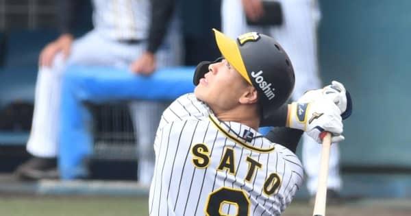 阪神・佐藤輝が先制打　CSへ「4番・右翼」で先発出場　フェニックスリーグ