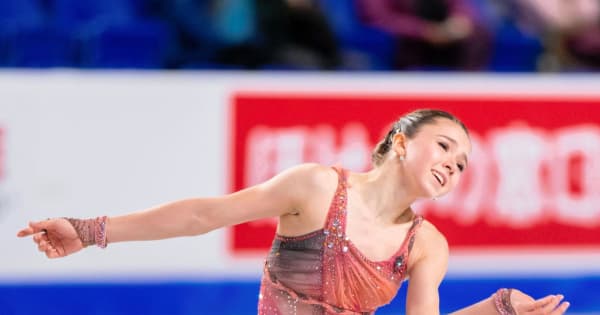 15歳ワリエワが衝撃の265.08点で世界新V！北京大本命は「本当に興奮」