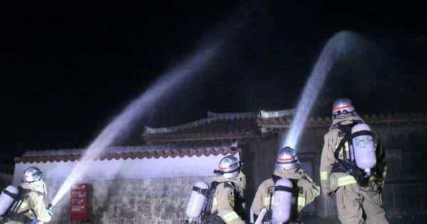 焼失から2年　首里城公園で消防訓練　「首里城と地域の安全守る」