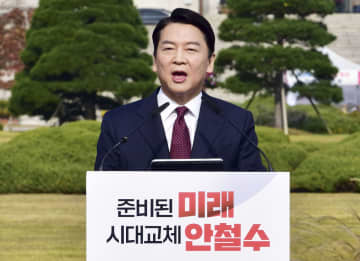 韓国・中道野党代表が立候補　大統領選、一本化に関心