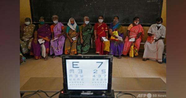 ファストフード方式の眼科治療、数百万人が視力回復 インド