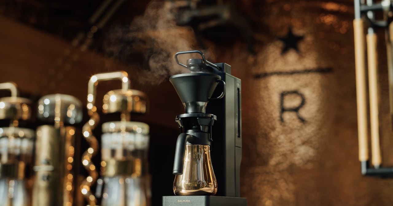 バルミューダがスタバとコラボしたコーヒーメーカー発売　店舗での味わいを再現