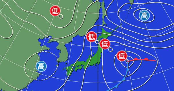 北海道渡島地方　土砂災害などに厳重警戒