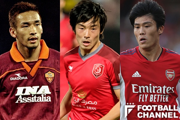 日本人サッカー選手歴代移籍金ランキング1位〜5位。中田英寿に香川真司、史上最高額は