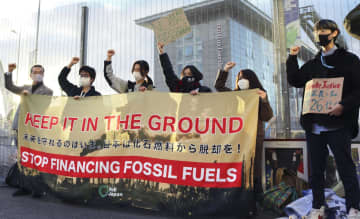 COP26首相演説に「化石賞」　石炭火力の継続理由