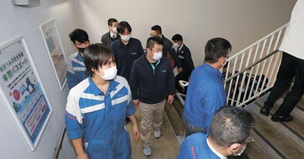 きょうは「津波防災の日」　仙台各地で一斉に避難訓練