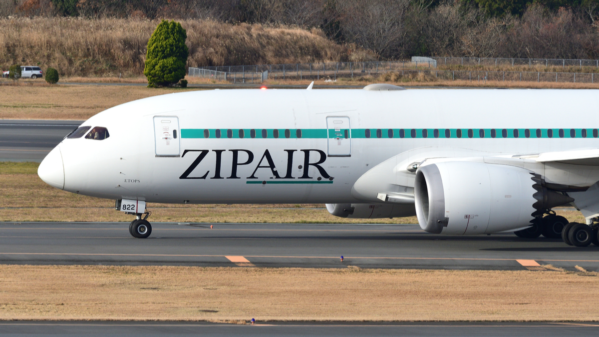 ZIPAIR Tokyo、年末年始期間の東京＝ホノルル線増便　期間中は週5往復の運航に