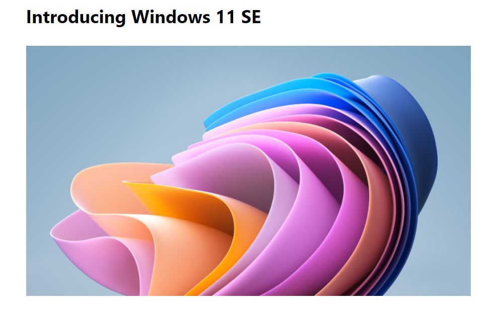 Microsoft、教育機関向け「Windows 11 SE」リリース　「Chrome OS」対抗で