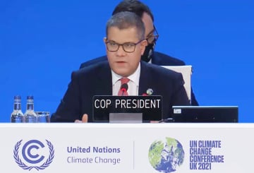 COP26「脱石炭」加速を要請　気温上昇1.5度を追求、文書案