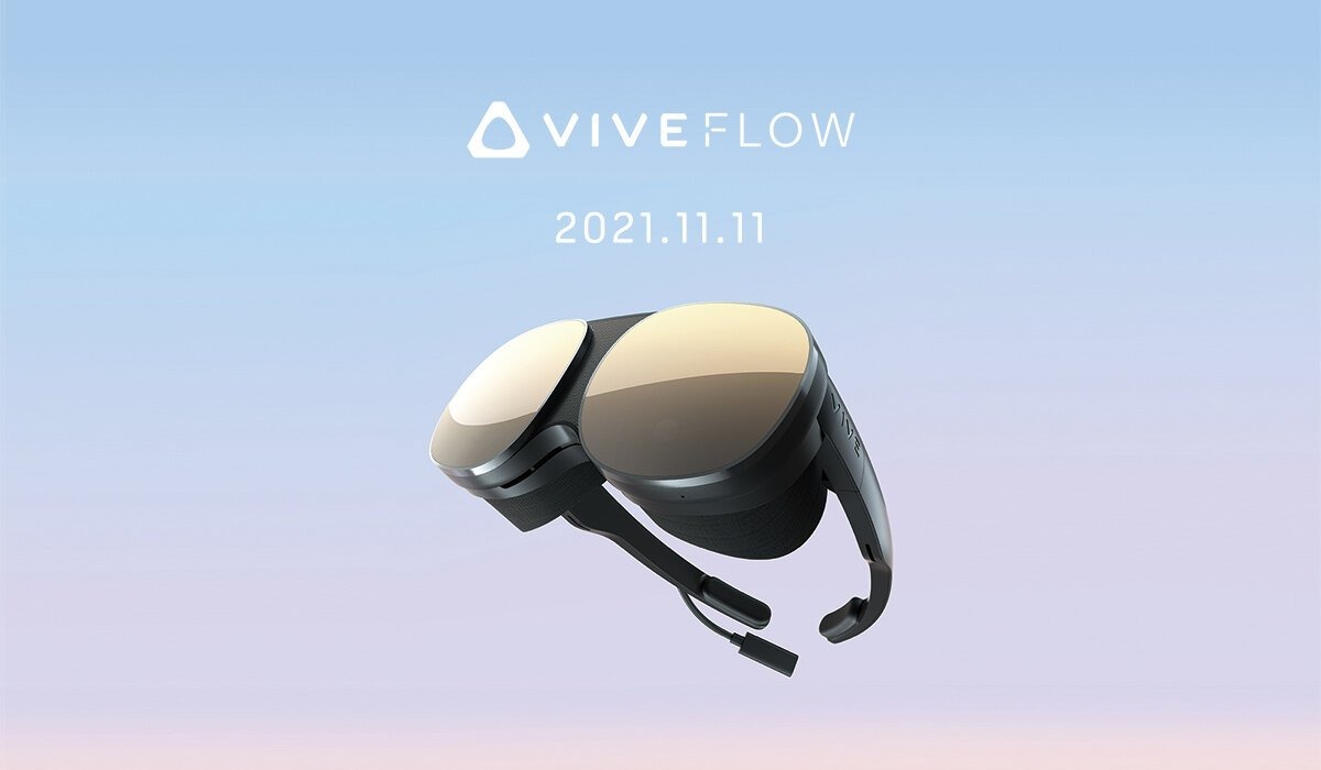 HTC、メガネ型・超軽量小型VRグラス「VIVE Flow」の予約受付を開始