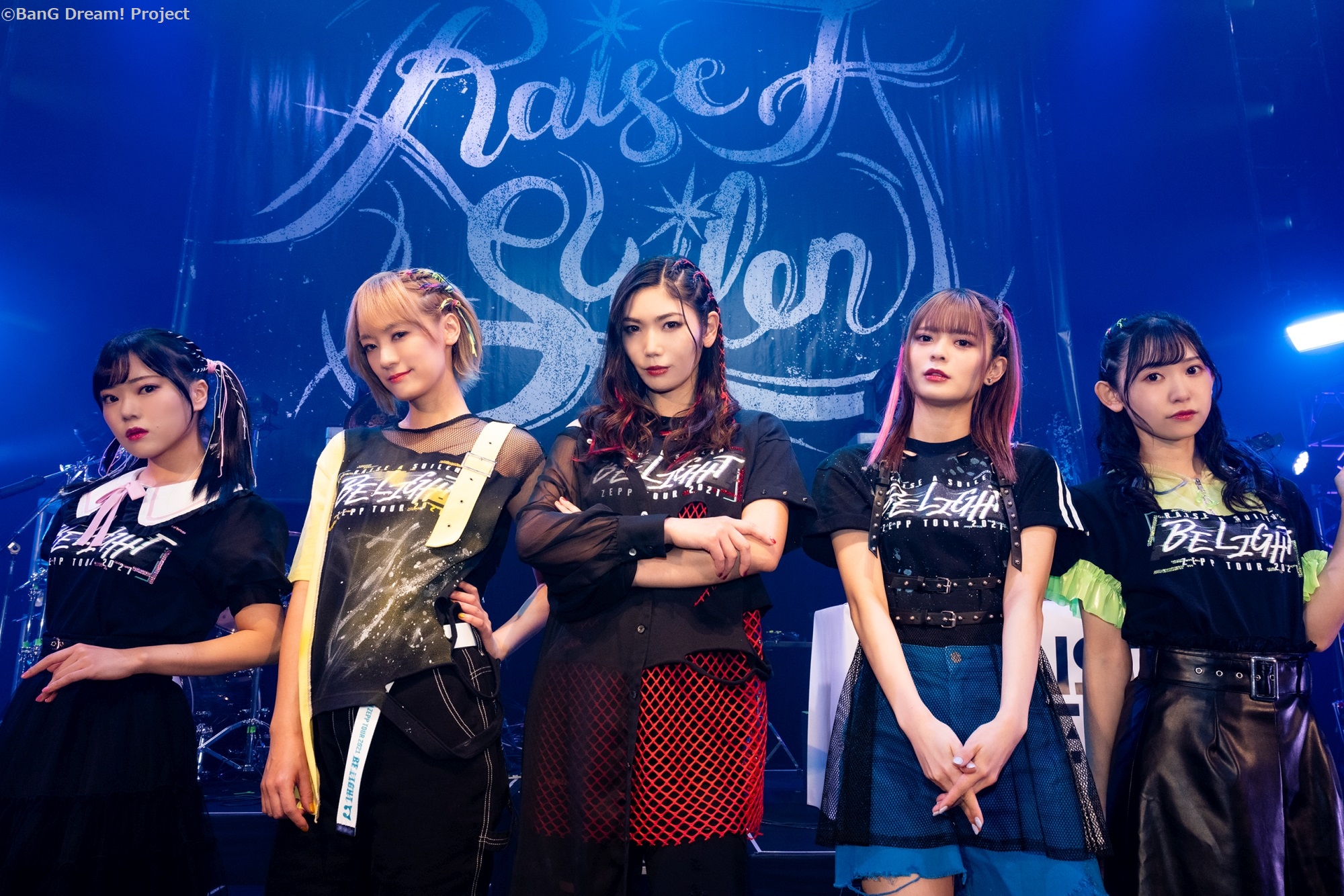 ブシロードミュージック、RAISE A SUILEN ZEPP TOUR 2021「BE LIGHT」追加公演をZepp Sapporoで開催