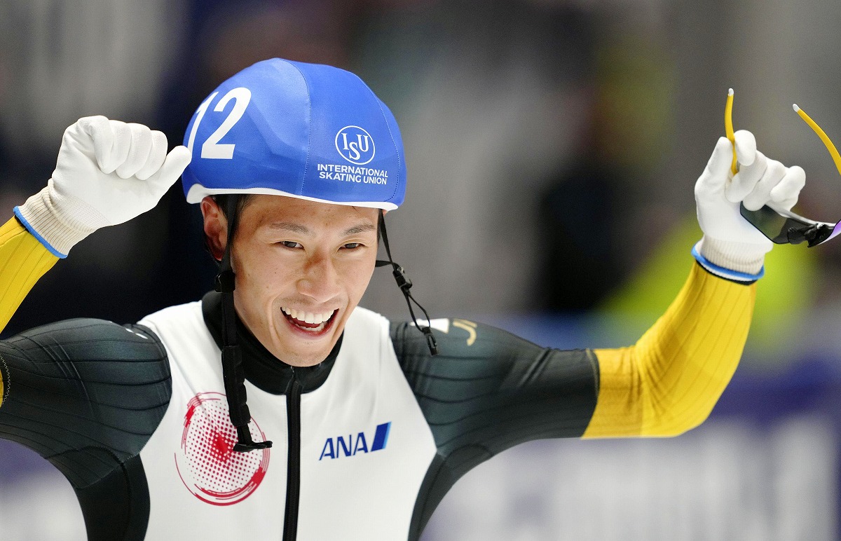 大林昌仁がワールドカップ初優勝　スピードスケートの男子マススタート