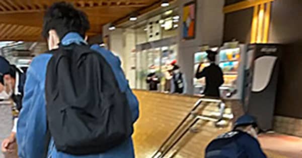 【動画】JR福島駅で女性切られけが　容疑の69歳男を逮捕