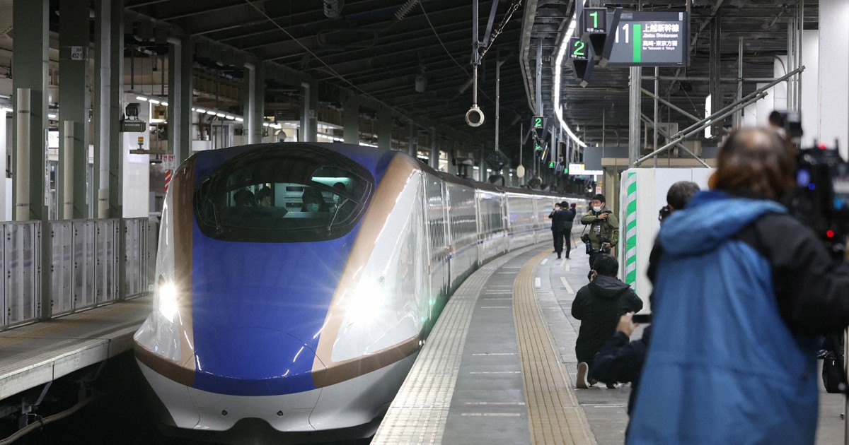 JR東日本、新幹線で初の自動運転試験　運転士不足の解消に期待