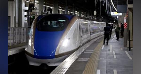 JR東、新幹線で自動運転試験　営業車で初、導入時期は未定