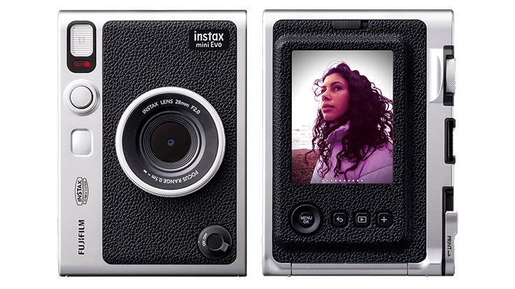 富士フイルムがインスタントカメラ最上位機種「instax mini Evo」を発表