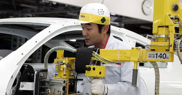 日本の輸出伸び率が縮小　部品調達難が影響