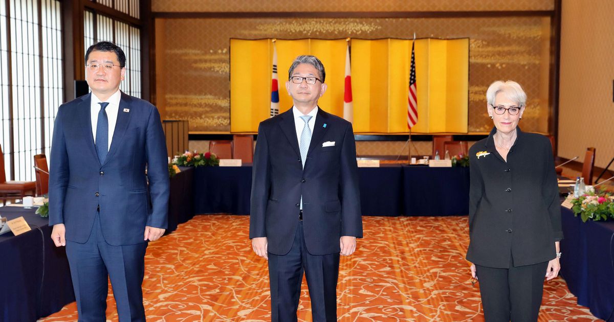 日米韓が外務次官協議、対中・対北など協議も日韓関係が足かせ