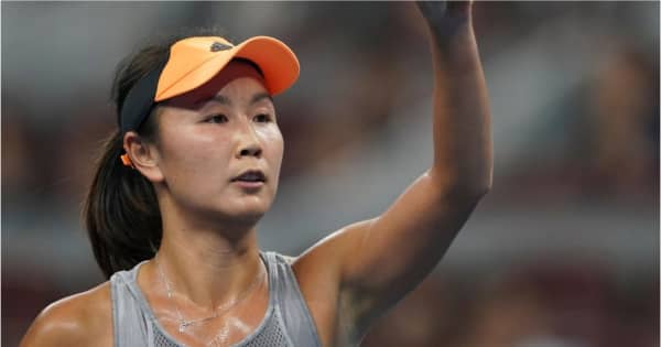 中国テニス選手がメールで「性暴力告発は虚偽」　WTAは真正性に疑念