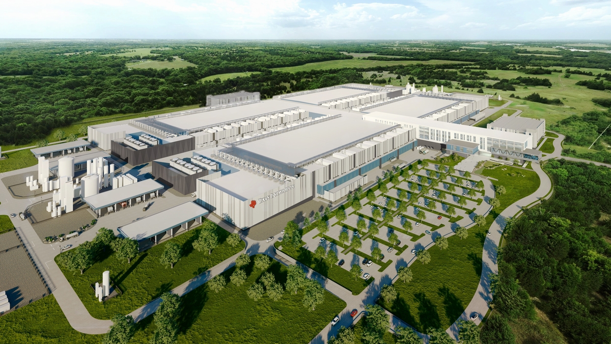 TIがテキサス州に300mm新工場、2022年に建設開始