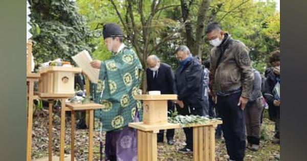 映画「島守の塔」撮影が再開　栃木、コロナ禍で休止