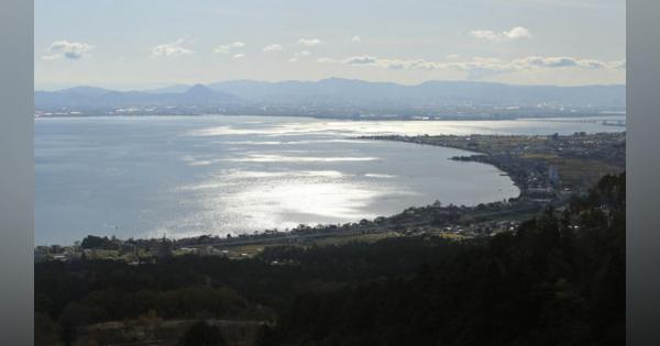 琵琶湖の水位は－65センチ　18日午後5時現在