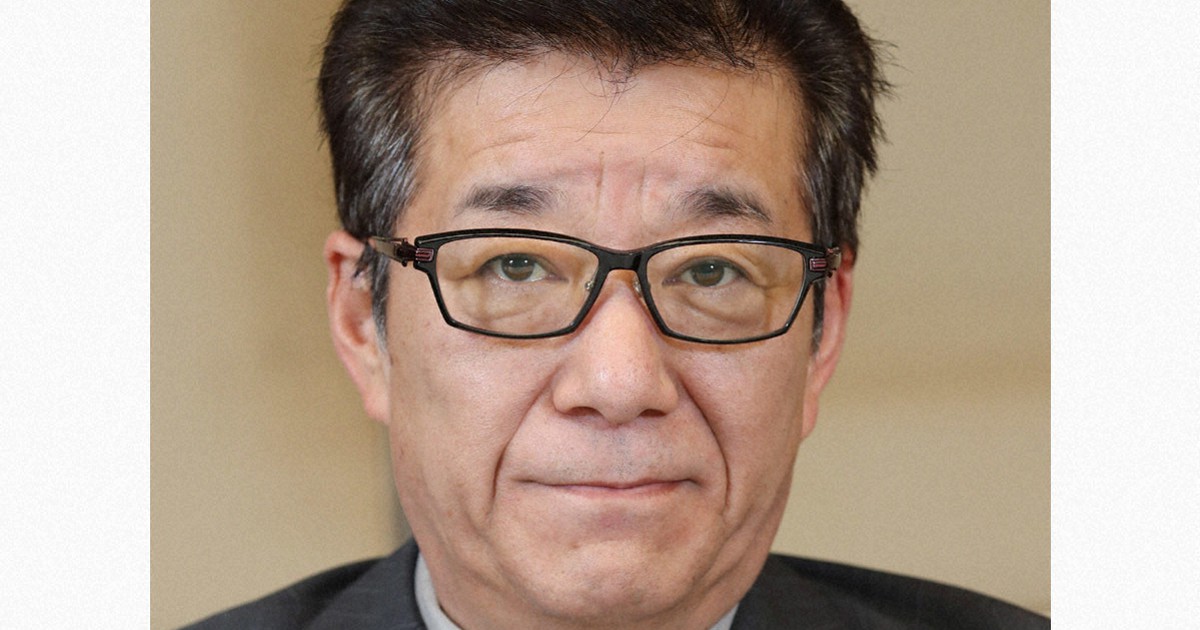 「1テーブル4人以内」の人数制限　大阪・松井市長、継続の考え